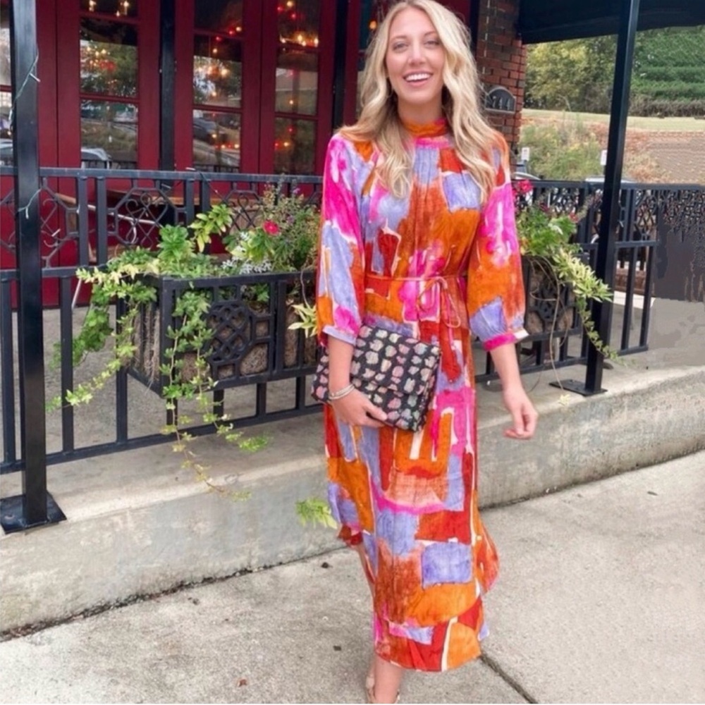 Anthropologie Maeve Jessamine Maxi dress XS - Picture 4 of 13